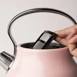 Czajnik elektryczny Haden - różowy stylowy 1