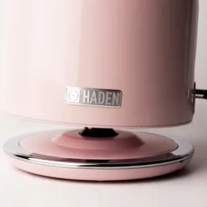 Czajnik elektryczny Haden - różowy stylowy